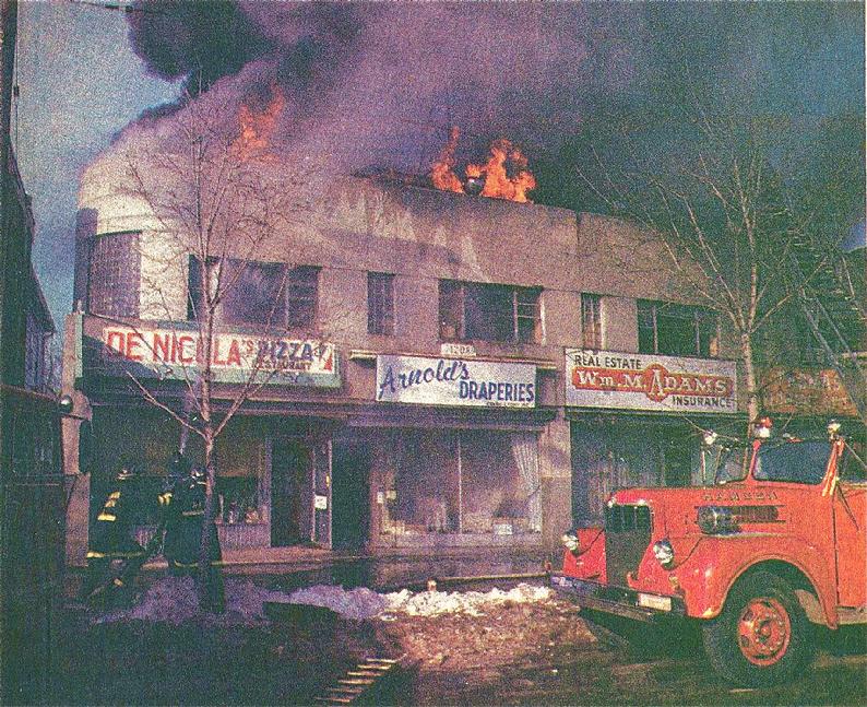 Newspaper photo by Kirby Kennedy, provided by Jim Moore
