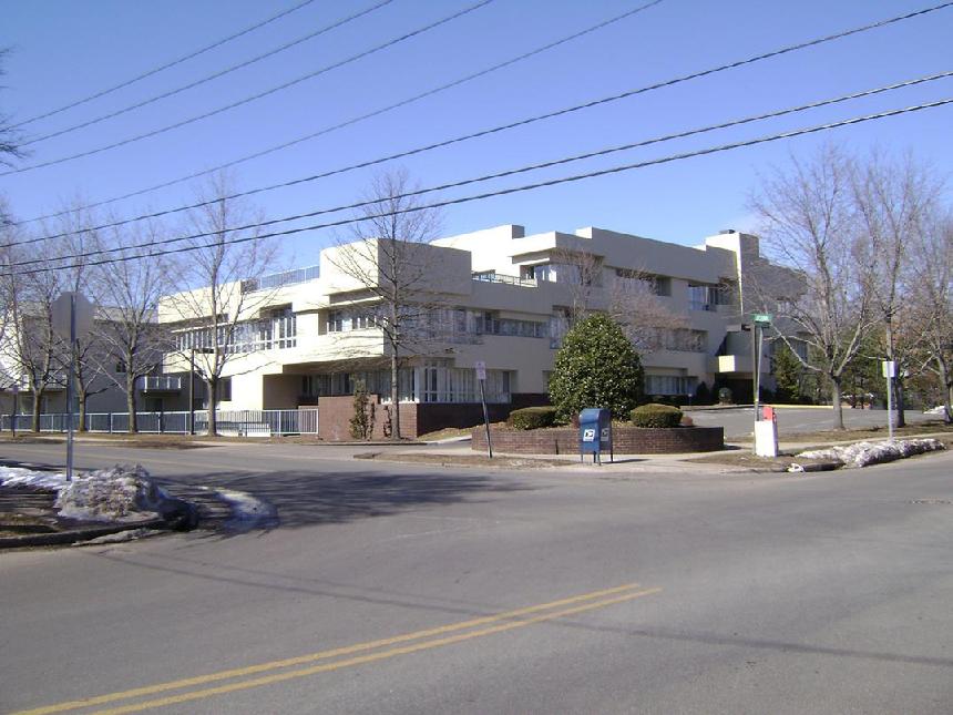 Site of the Daw Packing Company building today.